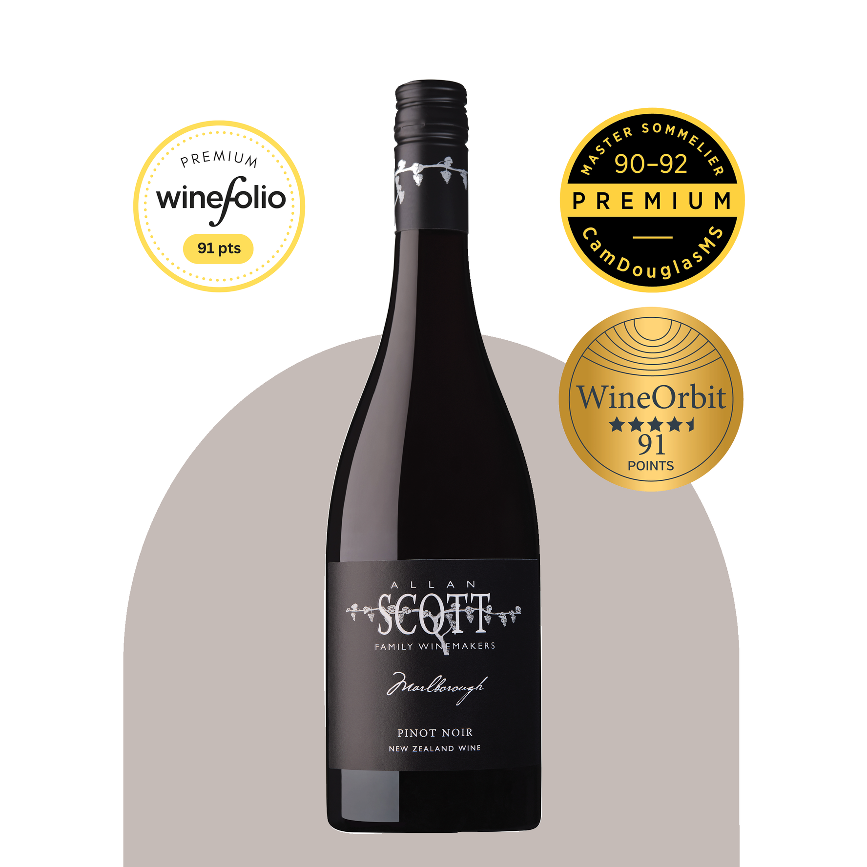 Allan Scott Marlborough Black Label Pinot Noir 2025