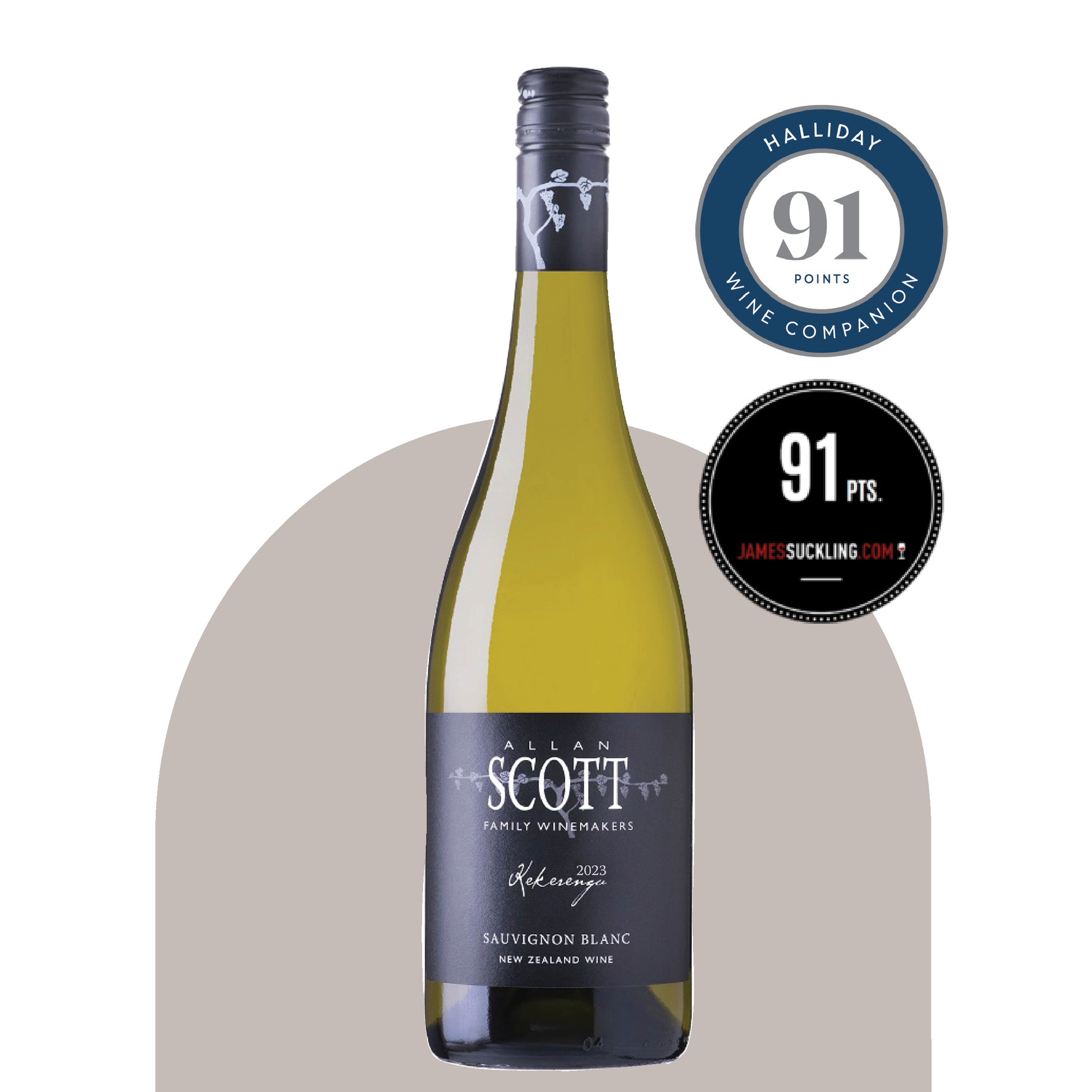 Allan Scott Marlborough Black Label Sauvignon Blanc 2023
