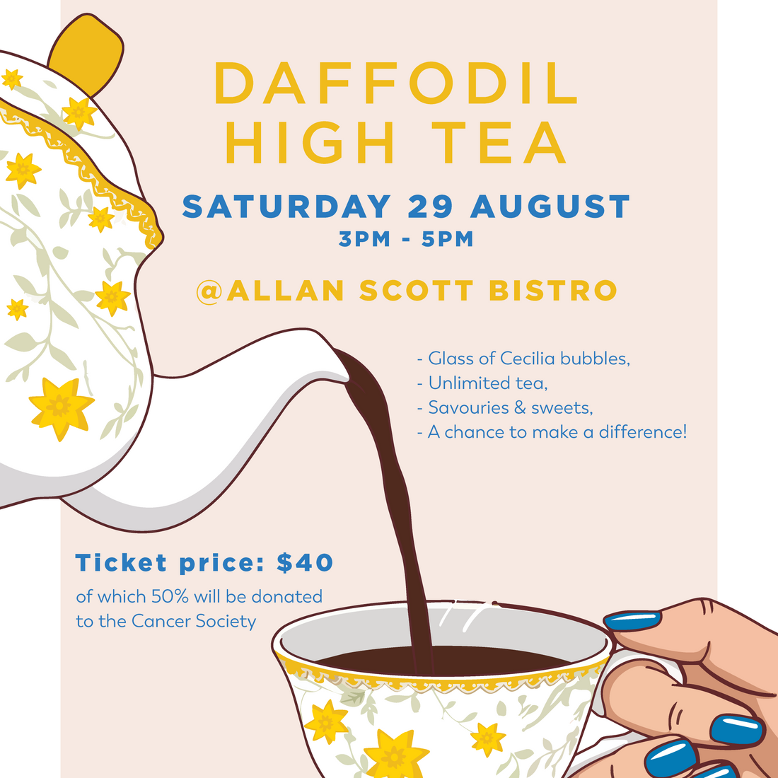 Daffodil High Tea Ticket