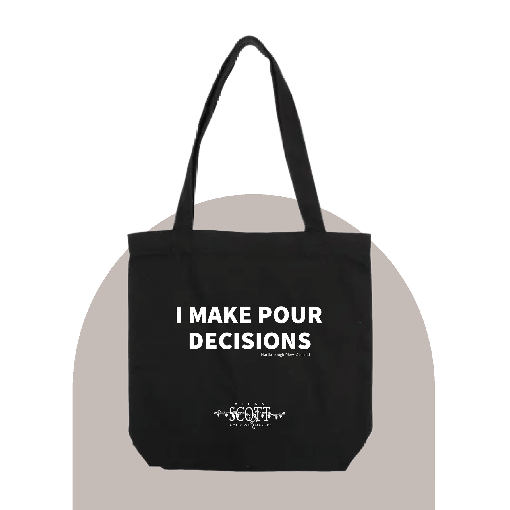 Tote Bag: I Make Pour Decisions
