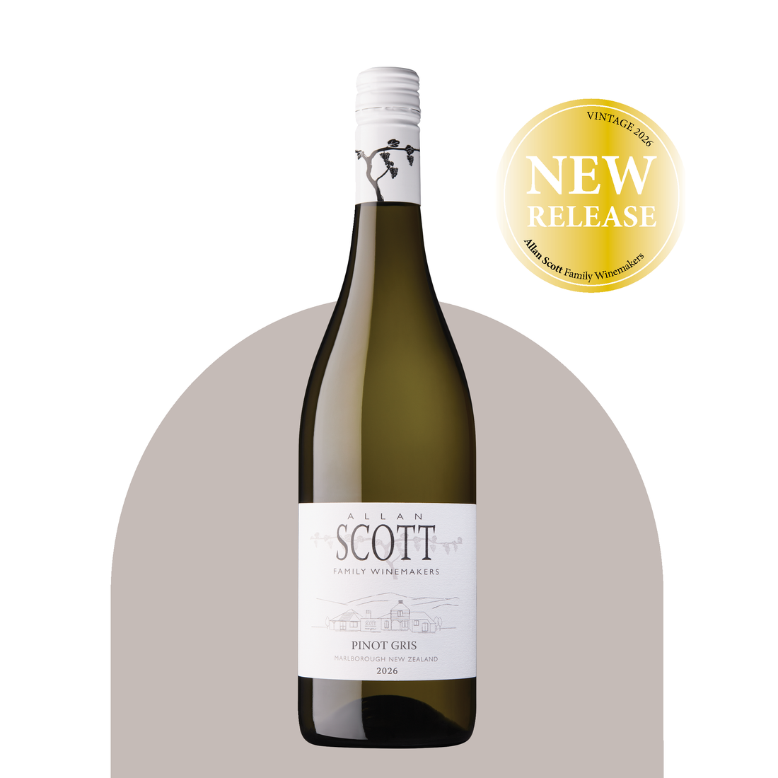 Allan Scott Marlborough Pinot Gris 2026